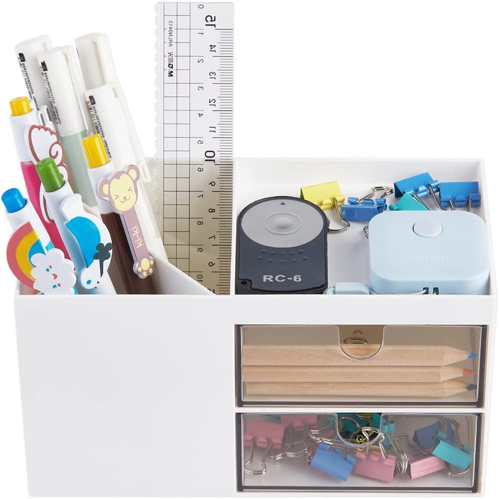 Office Desk Organizer with drawer, Office Supplies and Desk Accessories