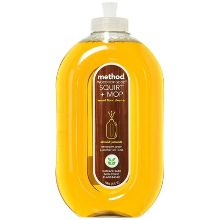 Method Squirt Mop Wood Floor Cleaner Almond 25 Oz 2