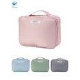 thumbnail image 2 of Deago Makeup Bag Cosmetic Bag Large Toiletry Bag Travel Bag Case Organizer for Women with Inner Pouch, Pink, 2 of 9