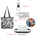 thumbnail image 7 of DODOING Unisex Large Beach Tote Bag Gym Bag Tote Bags Shoulder Bag Beach Bag with Zipper for Women Men Gym Picnic Travel Beach Shopping Work Daily Use, 7 of 7