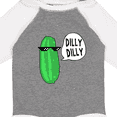 thumbnail image 4 of Inktastic Dilly Dilly Chill Dill Boys or Girls Long Sleeve Baby Bodysuit, 4 of 5