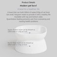 thumbnail image 6 of Cat Food Bowls Elevated Cat Bowls for Food and Water with Base Stand Kitty Bowl 10° Raised Single Bowl, 6 of 15