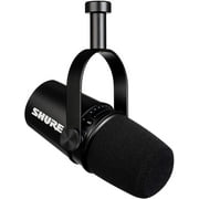 Shure MV7 Podcast Microphone (Black) for Podcasting, Home Recording and Gaming