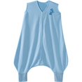 thumbnail image 2 of Halo Early Walker SleepSack Wearable Blanket, 100% Poly Knit, Blue Gecko, Medium, 2 of 4