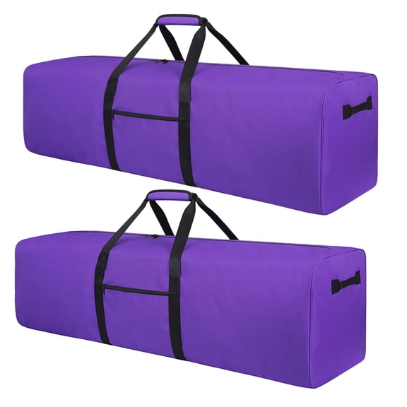 Purple 48inch 2Pack Extra Large Travel Duffel Sport Bag