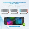 thumbnail image 2 of for Switch 2 Screen Protector [7.9'']: 2025,  3-Pack Tempered Glass Auto-Alignment OneTouch Bubble-Free Anti-Scratch Ultra-Clear Touch Sensitive 30-Second Installation, 2 of 4
