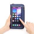 thumbnail image 6 of GOIACII Phone Purse Crossbody Bags for Women Small Travel Wallet Touch Screen RFID Blocking, 6 of 8