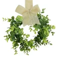 thumbnail image 3 of Decoraciones navideñas Cinta de arpillera Corona de ratán Corona navideña Bricolaje Armario de cocina Puerta de boj Corona colgante, 3 of 5