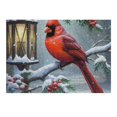 thumbnail image 2 of Awypu Cardinal Birds Snow Wooden Puzzle - Premium Eco-Friendly Wood - Relaxing and Engaging Puzzle Game - Home Decor Art Piece 300 PCS, 2 of 4