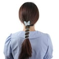 thumbnail image 2 of 1 Pc Fashion Butterfly Telephone Wire Hair Bands for Women 3.94"x2.17" Blue, 2 of 5