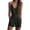 #03 Dark Gray 【Mix, Match & Rotate: Stock Up on Daily Colors】, variant on Women's High Waist Shorts Playsuit with Pockets, Summer Casual Sleeveless Romper Jumpsuit, Solid V-Neck Spaghetti Strap, 100% Polyester, Trendy Fit & Flare, Womens Short Jumpsuit