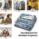 thumbnail image 5 of LHSHID Boss Gifts Boss Blanket Boss Gifts for Women Boss Lady Gifts from Employees Gifts for Female Boss Boss Birthday Christmas Retirement Appreciation Gifts boss Lady Flower Throw Blankets 60x80in, 5 of 5