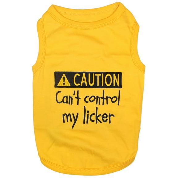 Parisian Pet Cat Dogs Clothes Tee Shirts Licker Dog T-Shirt