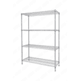thumbnail image 1 of bigsku 48x24x72" 4 Tier Wire Storage Shelving Rack, 1 of 5