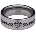 thumbnail image 2 of Celtic Dragon Infinity Knot Tungsten Carbide Ring, 2 of 9