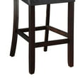 thumbnail image 5 of Newboti Furniture Cappuccino and Black Bar Height Stool (Set of 2) 29785, 5 of 6