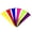 Pure color, variant on Silicone Ice Pop Molds Mixed Color 6 Pack Reusable DIY Homemade Treats Maker