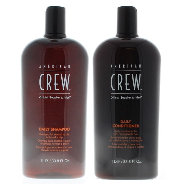 American Crew Daily Shampoo and Conditioner 33.8oz Set