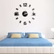 thumbnail image 3 of Kearding DIY café té reloj 3D acrílico espejo pared pegatina Mural calcomanías arte hogar Decoración Decoración del hogar negro Kearding JJ14827-03B, 3 of 3