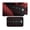 Black+Red, variant on Chasenew Bling Car Center Console Cover, Crystal Rhinestone Crown Auto Armrest Box Protector Cushion Pad, Comfortable Diamond Vehicle Arm Rest Seat Mat Decor Accessories, Universal Fit (Black)