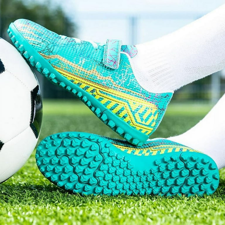 Boys Girls Indoor Turf Soccer Shoes Kids Soccer Cleats Athletic Football Shoes Toddler Little Kid Big Kid Walmart