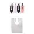 thumbnail image 1 of 100 Piezas De Corte De cabellero Desechable Cape Gown Barber Capes Con Pinzas Para El Cabello Sin Curva Yuyangstore  Capa de corte de cabello desechable, 1 of 8