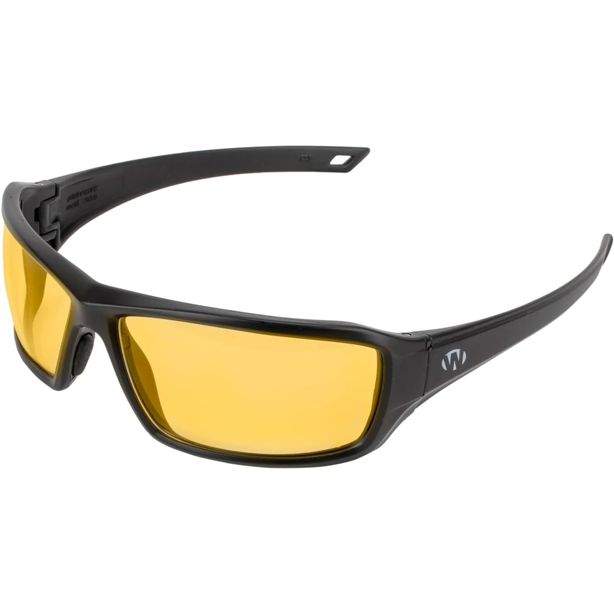 Walker's Forge Full Frame Shooting Glasses w/Case - Amber