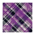 thumbnail image 4 of HAOXIT Fitted Tablecloth, Continuous Print of in Purple Tones, All Around Elastic Fabric Table Cover, Dimgray 36*36, 4 of 8