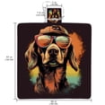 thumbnail image 2 of Dog Canvas Picnic Mat - Waterproof Outdoor Blanket - Large Portable Mats with Travel Bag for Picnics and Family Gatherings - Foldable, Easy to Clean, and Durable Design, 2 of 6