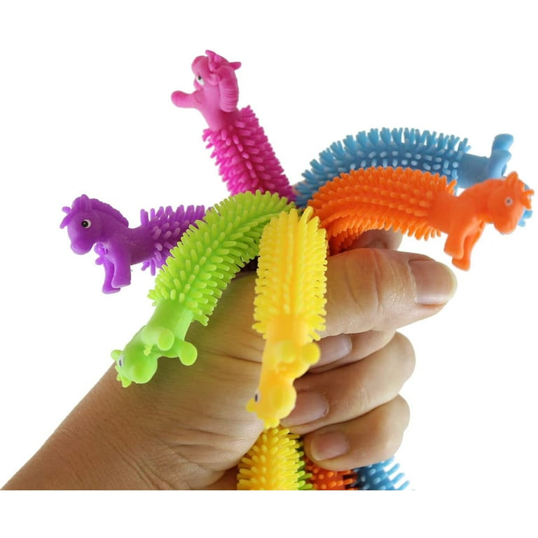 Unicorn Bracelet Fidget Toys Textured Sensory Worm Noodle Textured