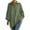 Green, variant on CUSTG Woman Sweater Oversized Long Sleeve Solid Color Turndown Collar Loose Fit Comfortable Fall Winter Casual Knitwear
