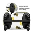 thumbnail image 4 of Easygdp Sweet Honey Print Elastic and Washable Suitcase Protective Cover with Hidden Zipper Fits 18-32 inch Luggage -Small, 4 of 9