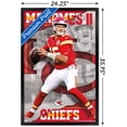 thumbnail image 3 of NFL Kansas City Chiefs - Patrick Mahomes II 22 Wall Poster, 22.375" x 34" Framed, 3 of 6