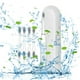 thumbnail image 1 of Fiudx Cepillo de Dientes Eléctrico, 8 Cabezales Incluidos, Recargable Por Usb, Potente Tecnología de Limpieza, Estuche Impermeable y Apto para Viajes, Cuidado Bucal Diario para Adultos., 1 of 6