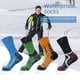 thumbnail image 4 of Calcetines impermeables para exteriores, absorbentes de sudor, transpirables, para deportes de invierno, montañismo, esquí, calcetines impermeables gruesos y cálidos de doble capa para, 4 of 6