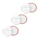 thumbnail image 4 of 20pcs Mason lata PAPA CUBIERTAS MASON JAR LIDES CAPS MASON PUEDE CUBIERTE DISCOS (PLATA), 4 of 5