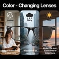 thumbnail image 5 of AI Smart Glasses Wireless Audio Glasses with Dual Stereo Speakers, Open Ear Music & HD Calling for Men Women, 5 of 9