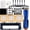 AV2501S Parts Kit, variant on Replacement Parts for Shark AI AV2501S AV2511AE AV2610WA AV2501AE RV2502AE RV2400WD AI Ultra 2- in-1 Robot Vacuum, Main Brush, Filter, Side Brush, Roller Cover, Pre-Motor Foam & Felt Filter