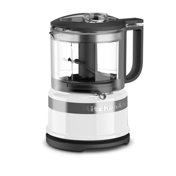 Restored Premium KitchenAid 3.5 Cup Mini Food Chopper Processor, White (Refurbished)