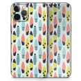 thumbnail image 5 of DesignSkinz Vibrant Colored Surfboard Pattern Full-Body Skin Decal Wrap Cover for iPhone 16, 5 of 9