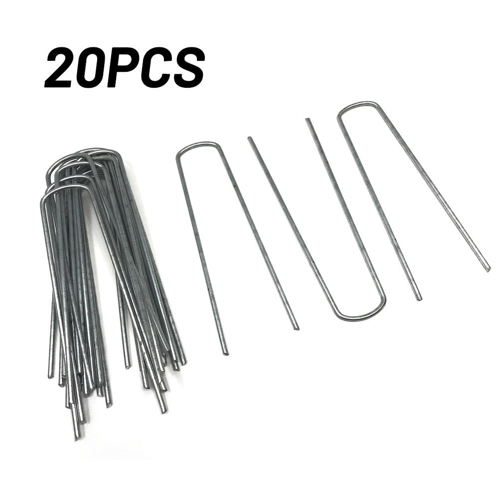 NEW PACK OF 50 HEAVY DUTY GALVANISED 9" STEEL TENT PEGS METAL CAMPING ANCHOR 