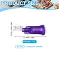 thumbnail image 2 of 20 Pcs Agujas de Dispensación de Plástico 23G con Luer Lock, Punta Romo Resistente al Calor, 2 of 6