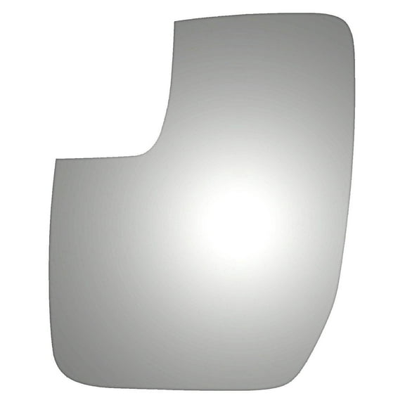 Lower Flat Driver Side Replacement Mirror Glass for 10-19 Ford E-350 Super Duty W/O Baking Plate
