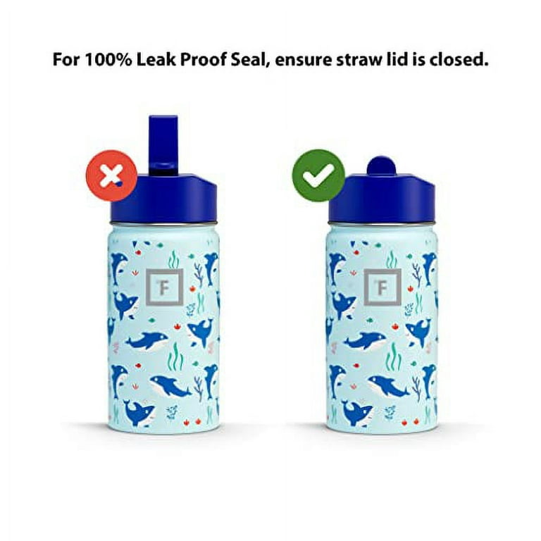 IRON FLASK Sports Water Bottle 128oz 1 Gallon Dark Rainbow Insulated Mug  Thermo