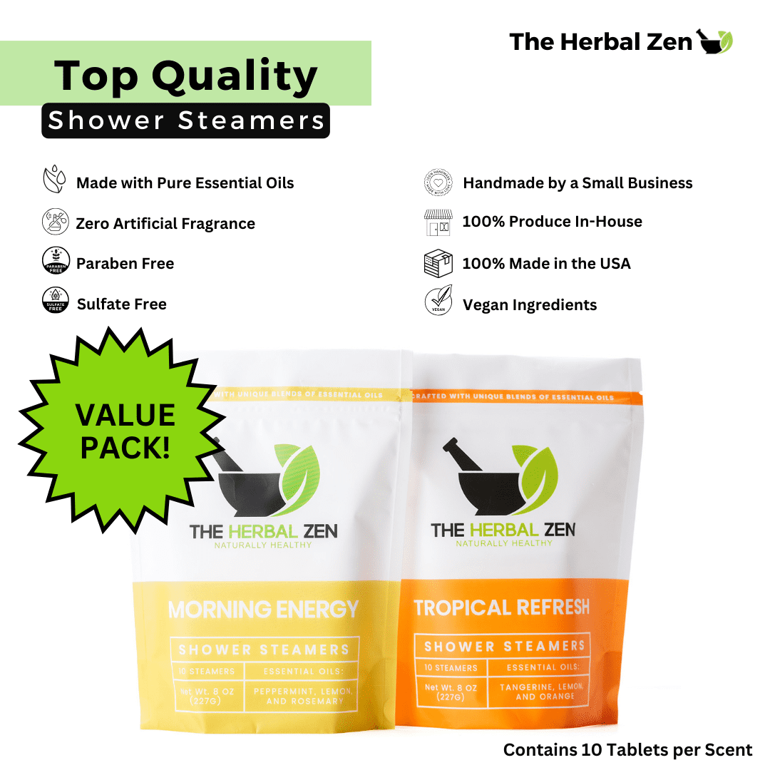 Citrus Shower Steamers Gift Set - Shower Bombs Made in the USA - Relaxation Gift for Women - Lavender Shower Steamers for Women - Eucalytus Shower Steamer - Self Care Gift