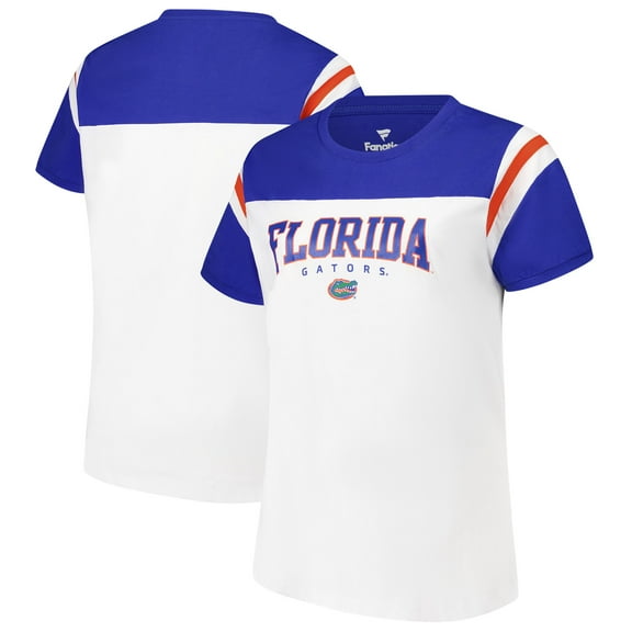 Women's Fanatics  White Florida Gators Plus Size Winning Gear T-Shirt
