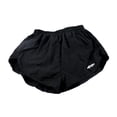 thumbnail image 1 of Dolfin Shorts Dupont Supplex Nylon Windproof Activewear, Made in USA, Black, X-Large, 1 of 2