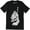 Black, variant on Black And White Sketch Of Walk Jaguar Men's Angry Wild Animal T-Shirt