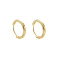 thumbnail image 3 of S925 plata apertura oreja hebilla pendiente temperamento femenino Corea del Sur pendientes moda femenina oreja hueso perno oreja hueso anillo, 3 of 5