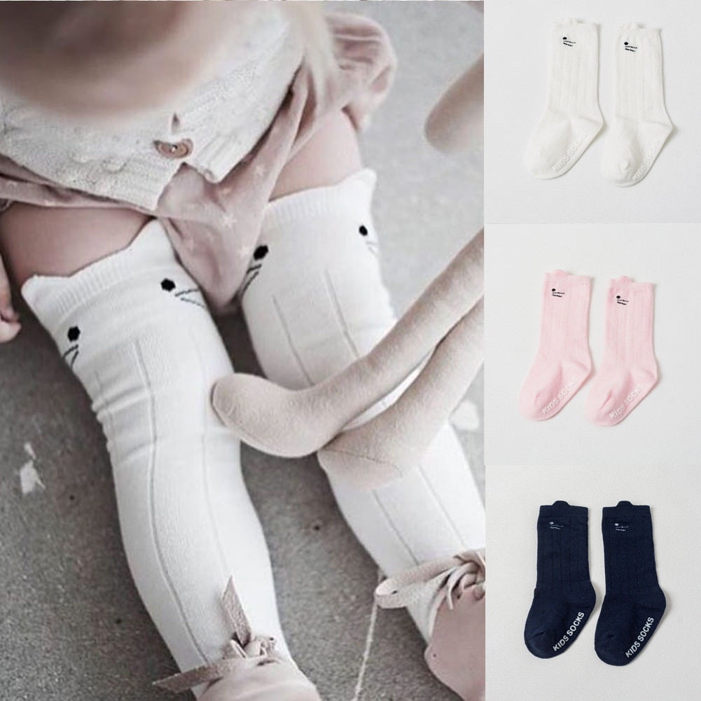 navy blue knee high socks for toddlers
